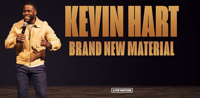 The Kevin Hart tour 2024 is set, and it's all Brand New Material. Do not miss one of the funniest people in comedy.