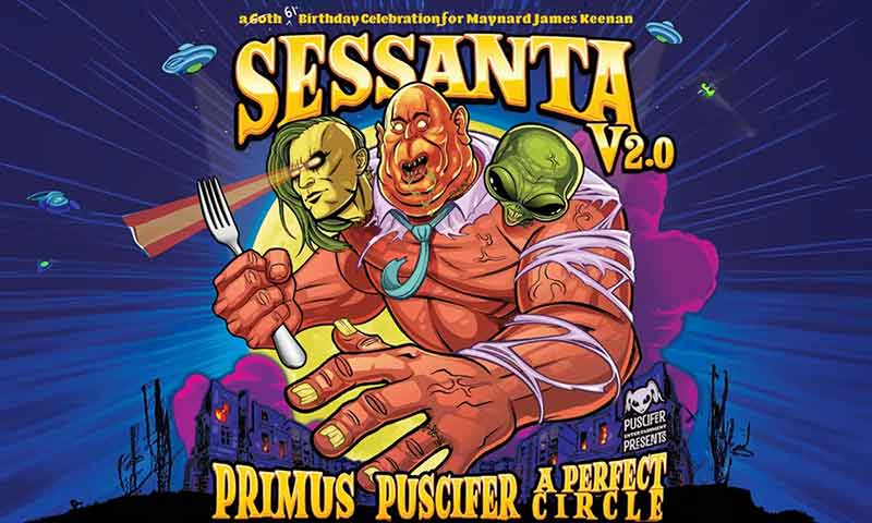 Keep an eye out for Sessanta V2.0 2025, which features A Perfect Circle, Primus, and Puscifer.